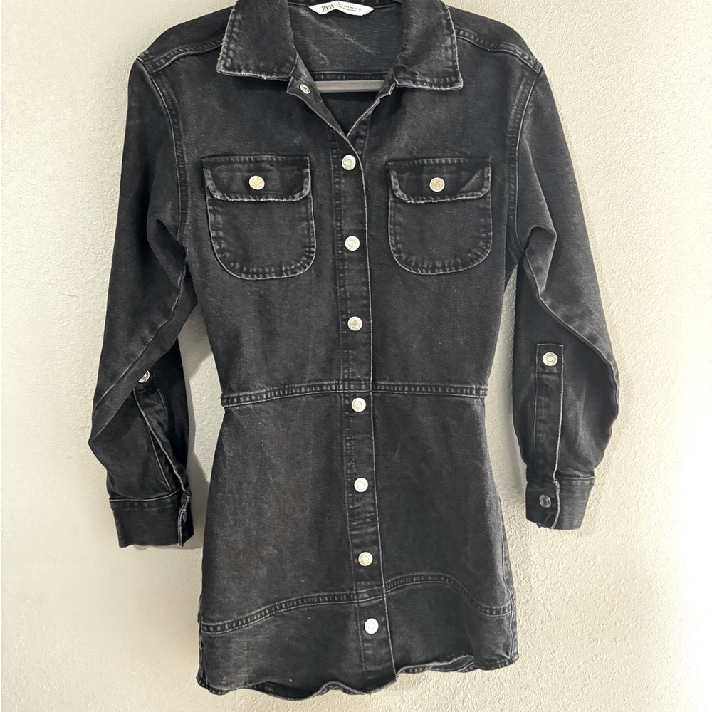 Zara denim dress